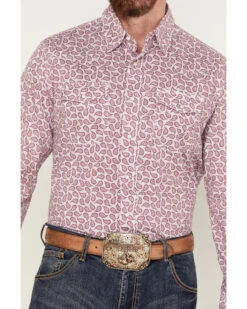 Wrangler 20x Men's Paisley Print Long Sleeve Pearl Snap Western Competition Shirt -Wrangle Clothing Shop 2000380791 650 P3