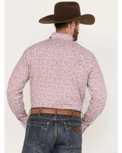 Wrangler 20x Men's Paisley Print Long Sleeve Pearl Snap Western Competition Shirt -Wrangle Clothing Shop 2000380791 650 P4