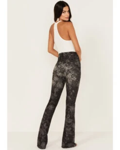 7 For All Mankind Women's Floral Print High Rise Slim Stretch Bootcut Jeans -Wrangle Clothing Shop 2000381096 001 P3