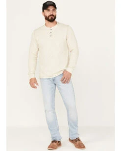 Brothers & Sons Men's Sedona Light Wash Slim Straight Stretch Denim Jeans