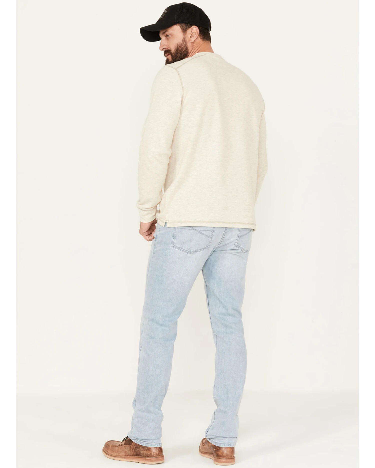 Brothers & Sons Men's Sedona Light Wash Slim Straight Stretch Denim Jeans 5 Brothers & Sons Men's Sedona Light Wash Slim Straight Stretch Denim Jeans - Image 3