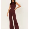 Flying Tomato Women's Wide Leg Tank Jumpsuit -Wrangle Clothing Shop 2000381469 640 P1