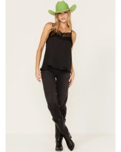 Wild Moss Women's Satin Cami Tank Top