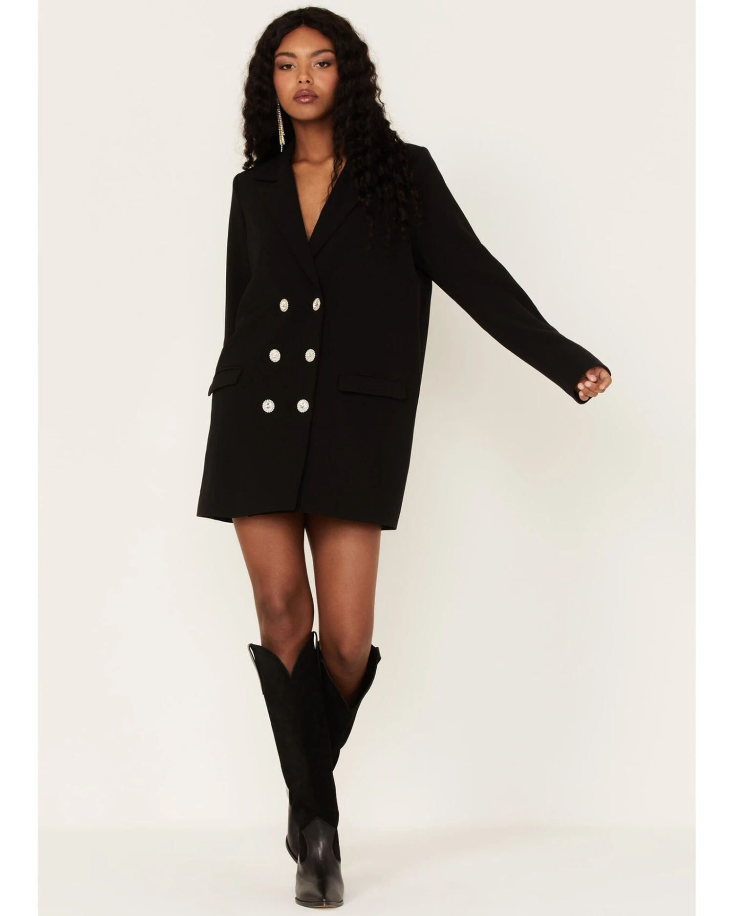 Show Me Your Mumu Women's Bling Blazer Dress 4 Show Me Your Mumu Women's Bling Blazer Dress - Image 2