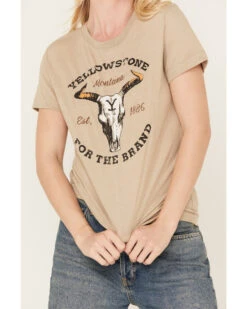Changes Women's Yellowstone Dutton Ranch Short Sleeve Graphic Tee -Wrangle Clothing Shop 2000382605 103 P3