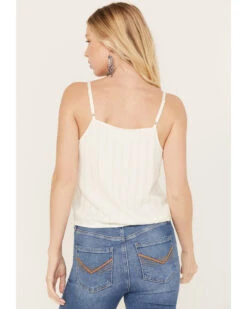 Idyllwind Women's Rio Metallic Striped Tie Tank Top 9 Idyllwind Women's Rio Metallic Striped Tie Tank Top -Wrangle Clothing Shop 2000382980 103 P4