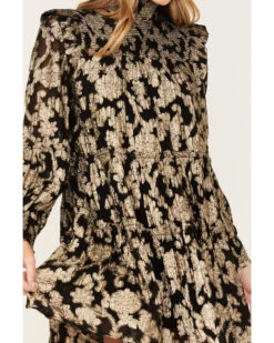 Revel Women's Floral Ruffle Dress -Wrangle Clothing Shop 2000383438 001 P3