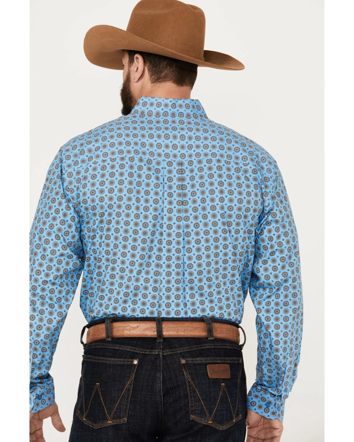 Cinch Men's Medallion Print Long Sleeve Button-Down Western Shirt 5 Cinch Men's Medallion Print Long Sleeve Button-Down Western Shirt - Image 4