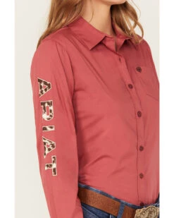 Ariat Women's Team Kirby Long Sleeve Button Down Stretch Western Shirt -Wrangle Clothing Shop 2000384675 651 P3
