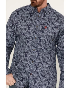 Ariat Men's FR Nighthawk Long Sleeve Button Down Western Work Shirt 8 Ariat Men's FR Nighthawk Long Sleeve Button Down Western Work Shirt -Wrangle Clothing Shop 2000384769 410 P3