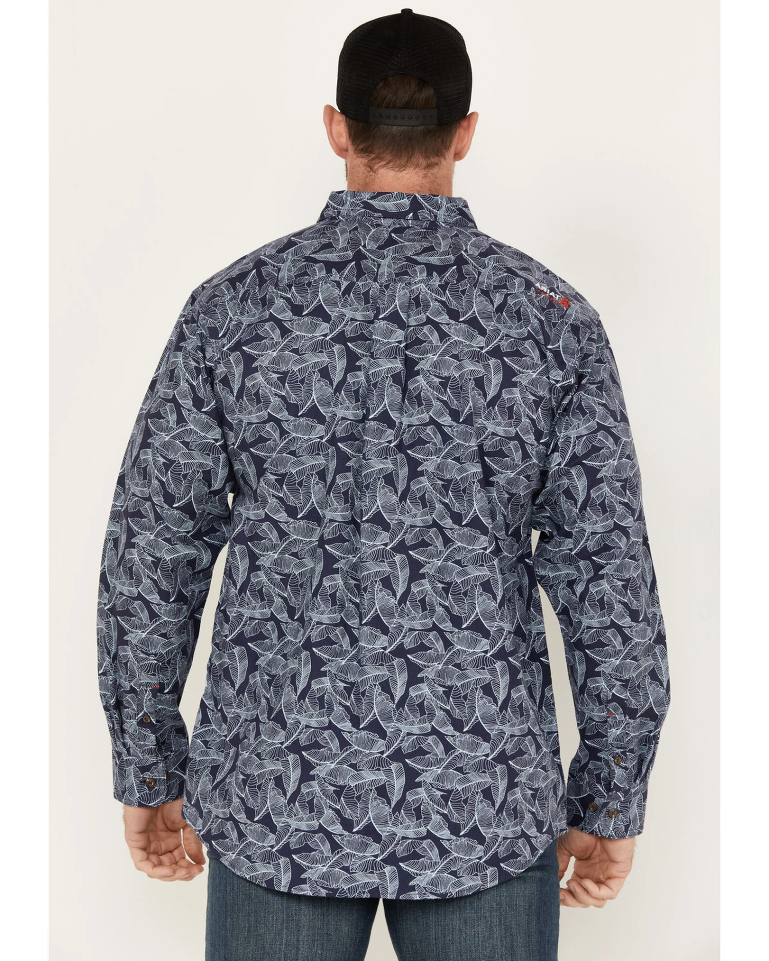 Ariat Men's FR Nighthawk Long Sleeve Button Down Western Work Shirt 6 Ariat Men's FR Nighthawk Long Sleeve Button Down Western Work Shirt - Image 4