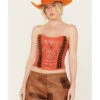 Understated Leather Women's Last Call Western Corset 2 Understated Leather Women's Last Call Western Corset -Wrangle Clothing Shop 2000386320 800 P1