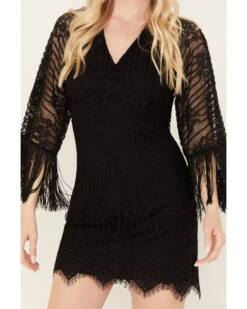 Idyllwind Women's Celosia Lacy Fringe Dress -Wrangle Clothing Shop 2000386704 001 P4