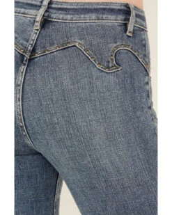 Idyllwind Women's Beasley Gypsy High Rise Western Yoke Stretch Bootcut Jeans -Wrangle Clothing Shop 2000386832 414 P4
