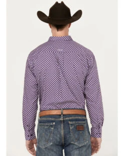 Ariat Men's Misael Floral Print Classic Fit Long Sleeve Button Down Western Shirt -Wrangle Clothing Shop 2000387201 500 P4