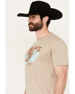 Ariat Men's Surf And Turf Aloha Short Sleeve Fitted Graphic T-Shirt -Wrangle Clothing Shop 2000387318 104 P2