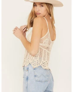 Miss Me Women's Crochet Sleeveless Tank -Wrangle Clothing Shop 2000387330 110 P4