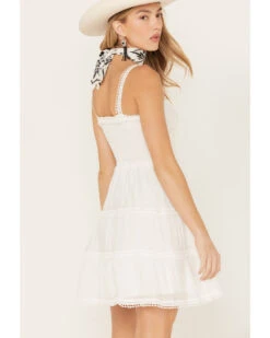 Revel Women's Tiered Sleeveless Mini Dress -Wrangle Clothing Shop 2000387503 100 P4