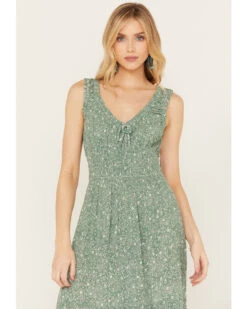 Patrons Of Peace Women's Smocked Waist Lennox Dress -Wrangle Clothing Shop 2000387546 300 P2