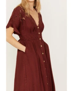 Free People Women's Colette Maxi Dress 8 Free People Women's Colette Maxi Dress -Wrangle Clothing Shop 2000387970 203 P3