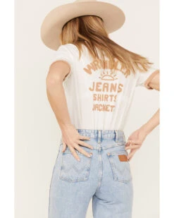 Wrangler Women's Sun Graphic Ringer Tee