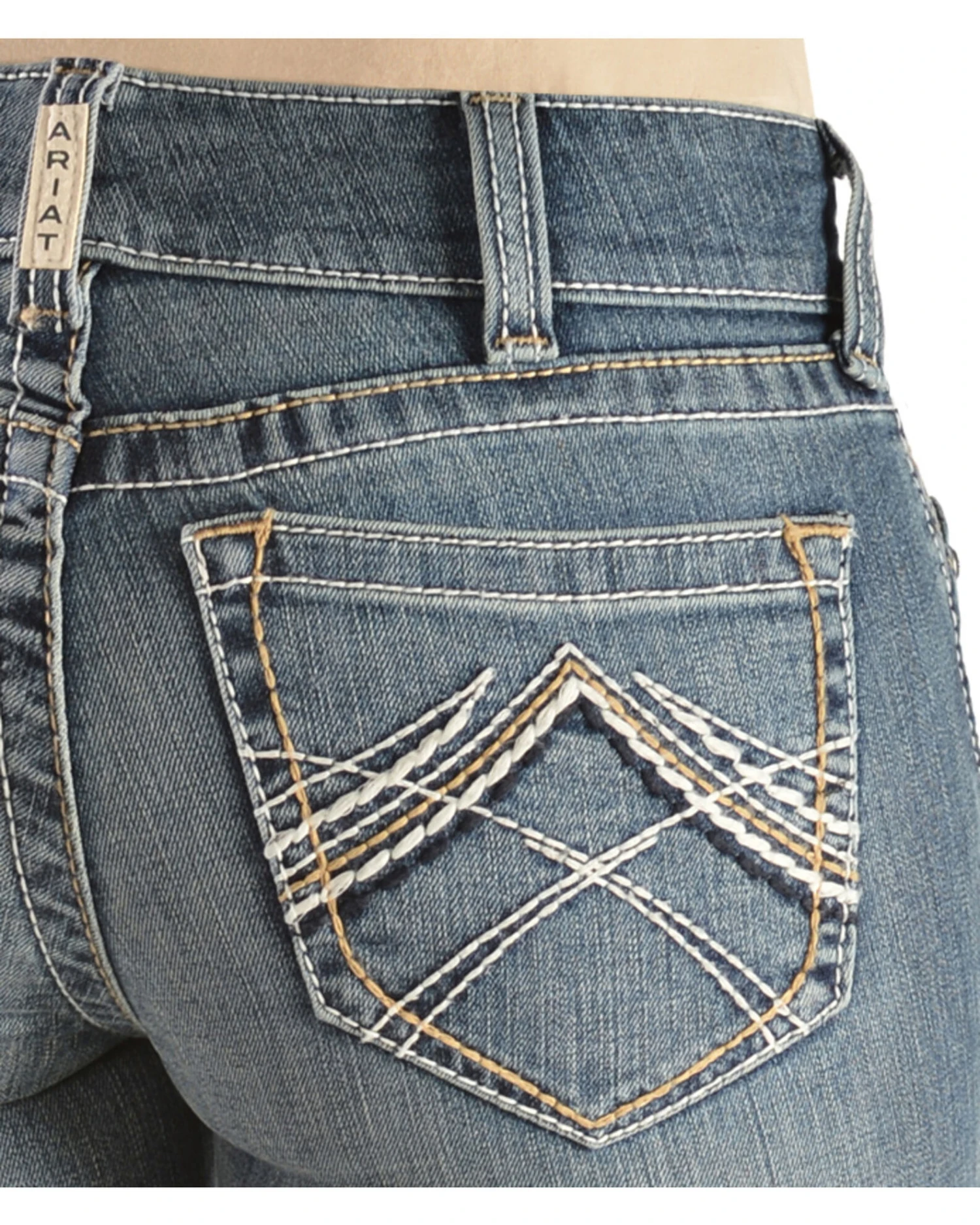 Ariat Women's Rainstorm Boot Cut Riding Jeans 5 Ariat Women's Rainstorm Boot Cut Riding Jeans - Image 3