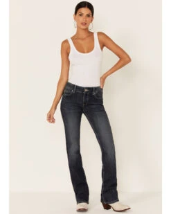 Wrangler Women's Dark Wash Bootcut Jeans