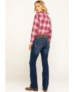 Wrangler Retro Women's Mid-Rise Boot Cut Jeans -Wrangle Clothing Shop 350D29 88 P6
